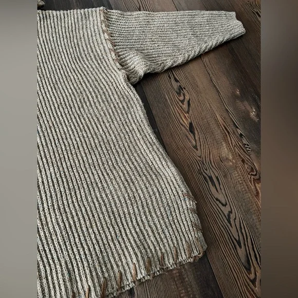 QPS Turtleneck Chunky Wool Sweater XL - Picture 5 of 13